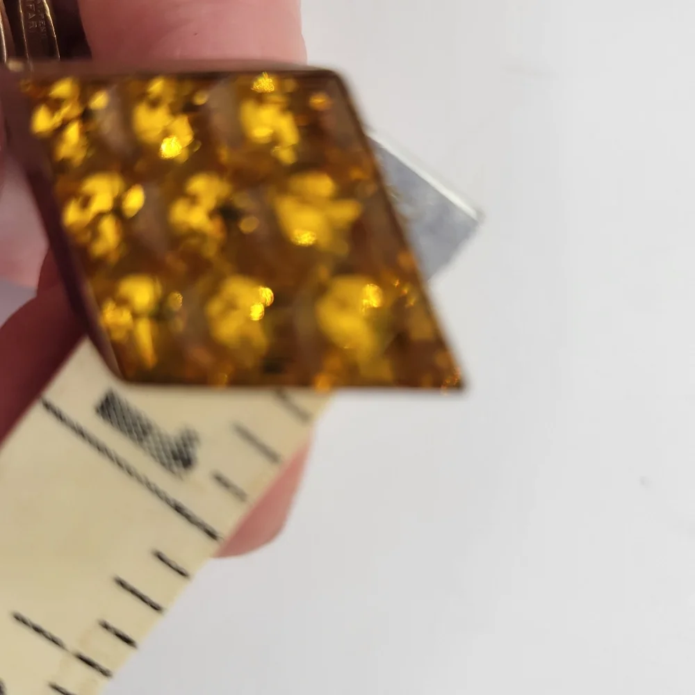 VTG Crown Trifari "Invisibly Set" Rhinestone Clip-on Earrings | SIGNED | HTF - Picture 9 of 9